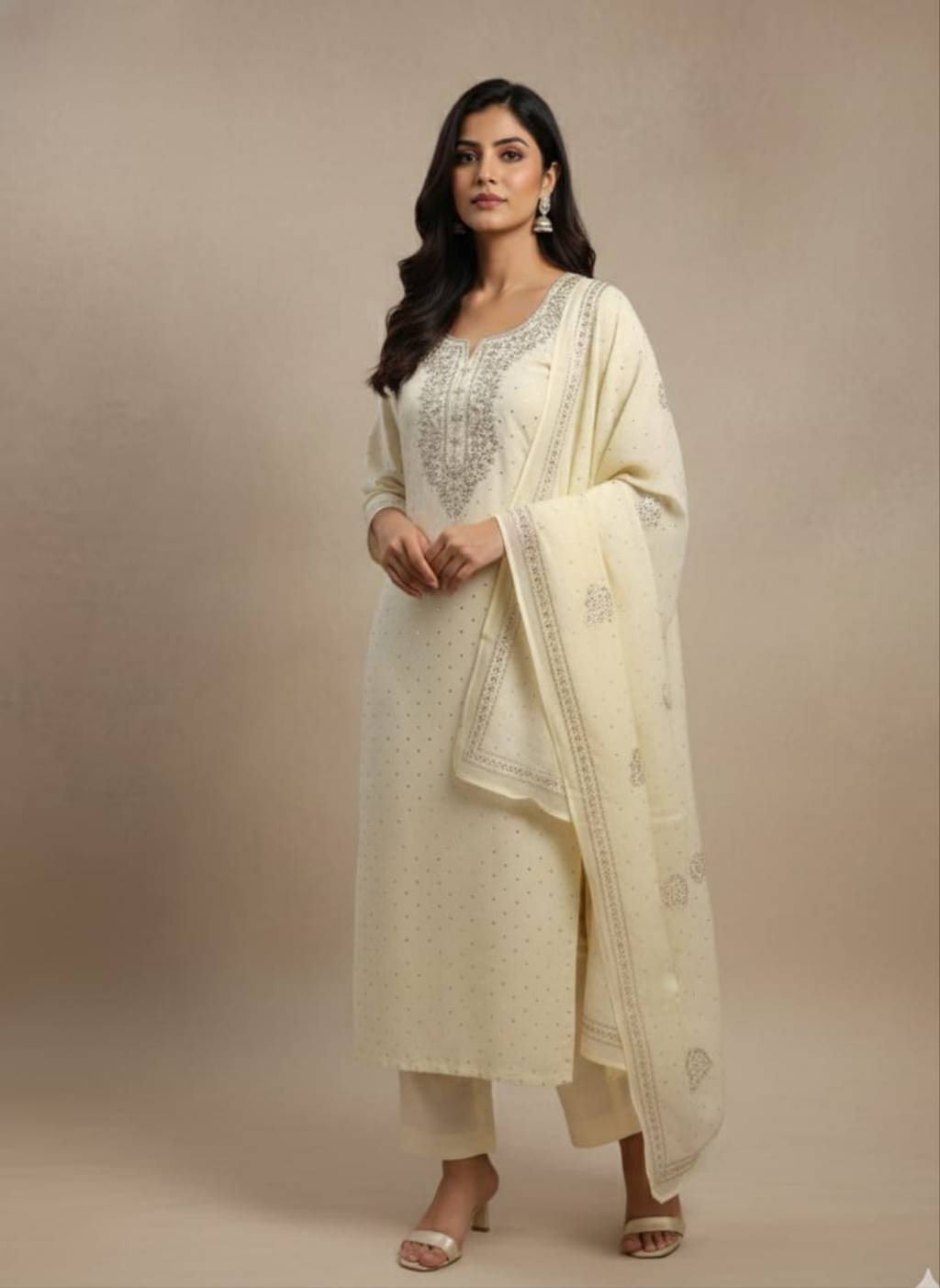 Mal chanderi Suit