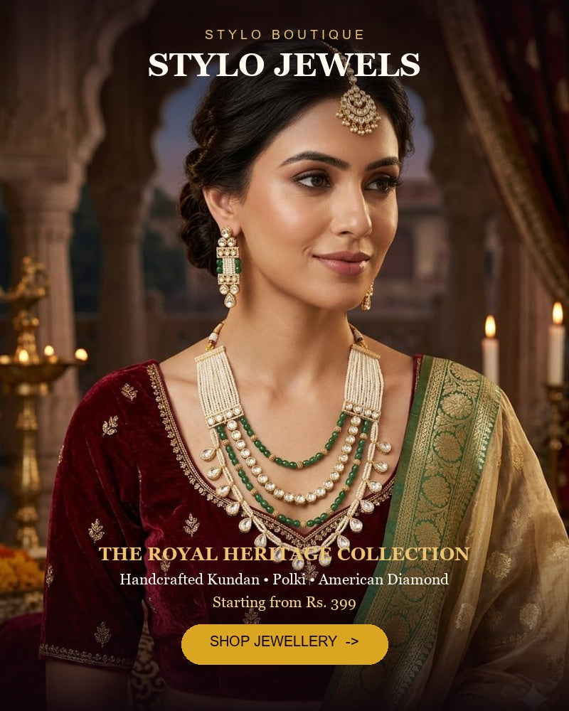 Stylo Jewels Royal Heritage Jewellery Mobile Banner