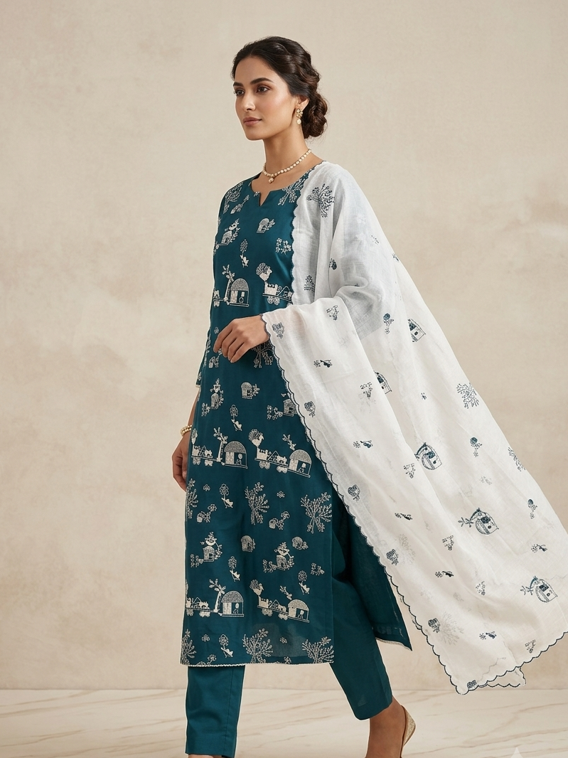 Linen Cotton Suit