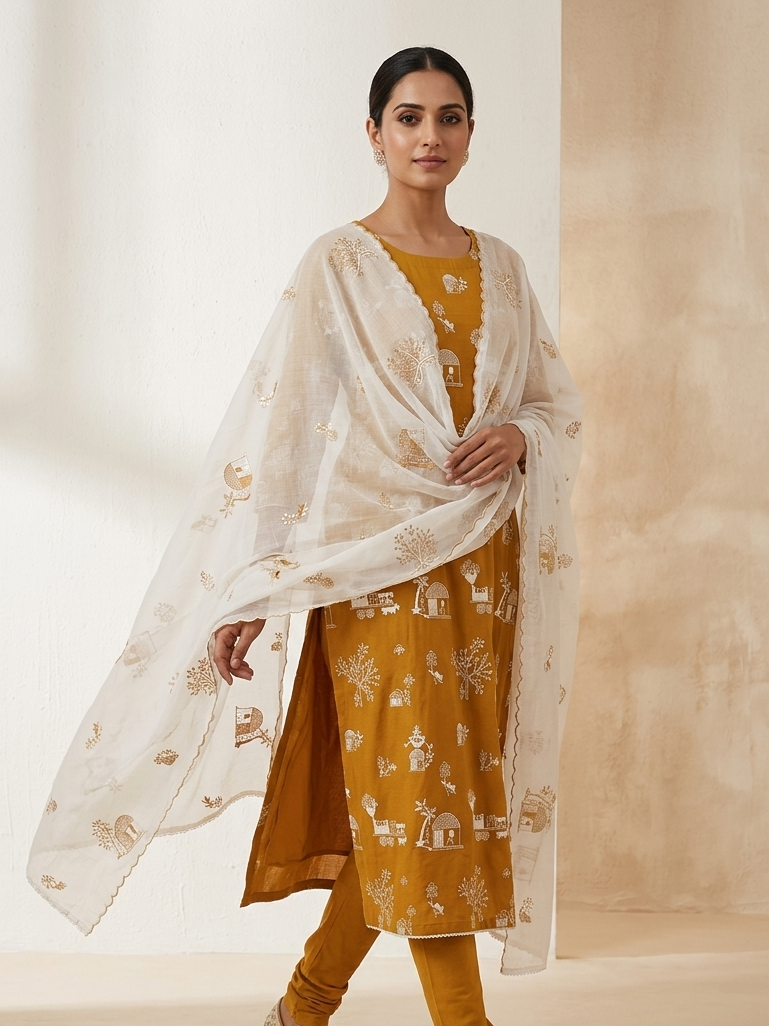 Linen Cotton Suit