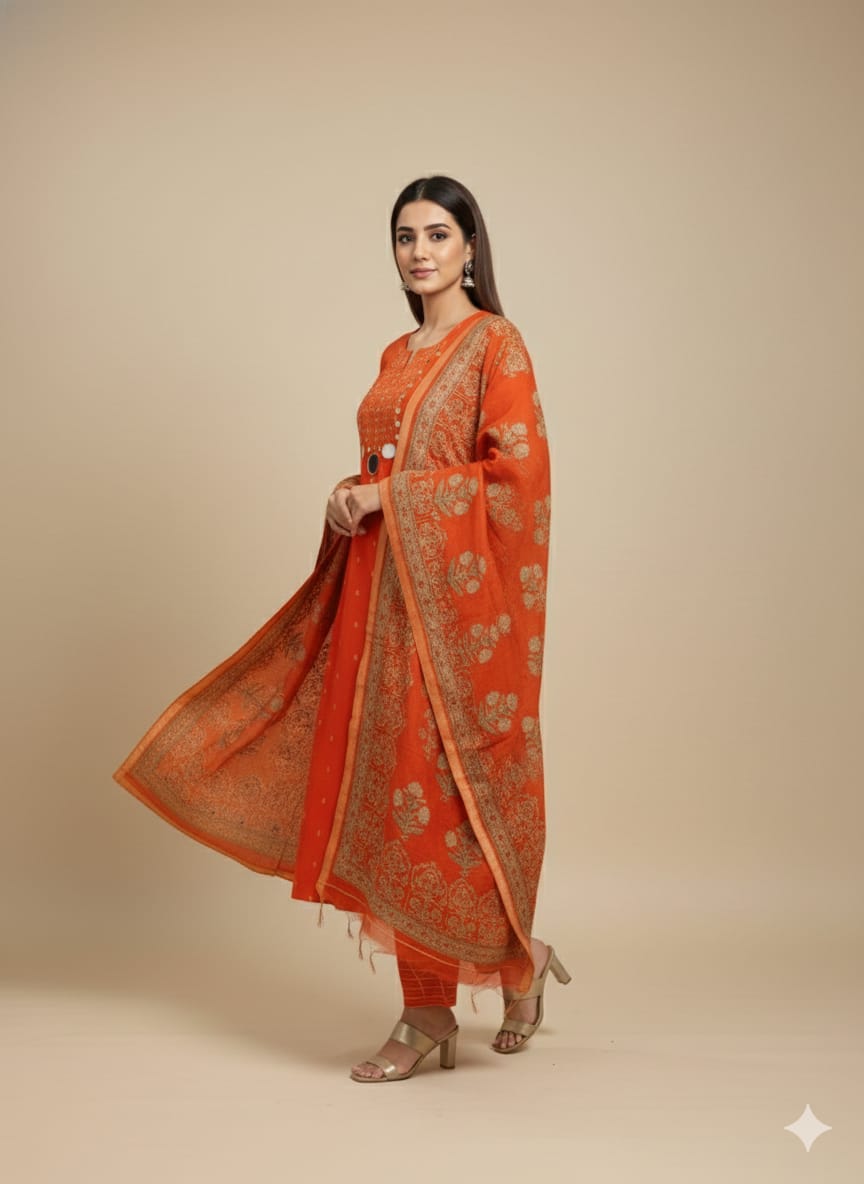 Linen Cotton Suit
