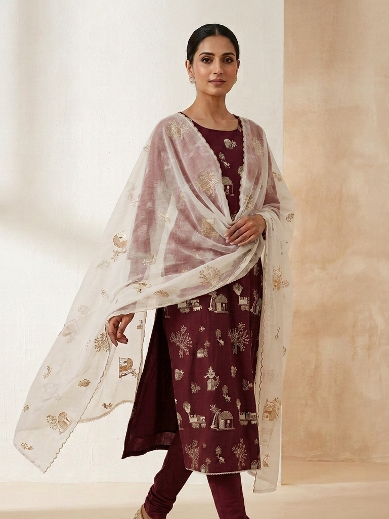 Linen Cotton Suit